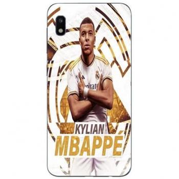 Coque Maniacase Galaxy A10 4G Kylian Mbappé – Motif Tapis de Fête