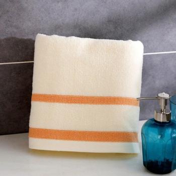Grande serviette de douche 100% coton – Rayures élégantes