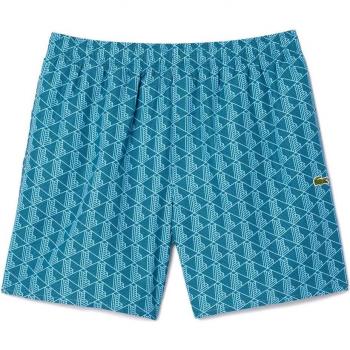 Lacoste Herren Badehose Monogram Blau
