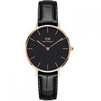 DW 32 mm Reading Petite Noir Rose Gold – Montre Daniel Wellington