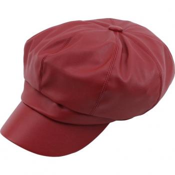 Gorra PU Infantil Estilo Retro