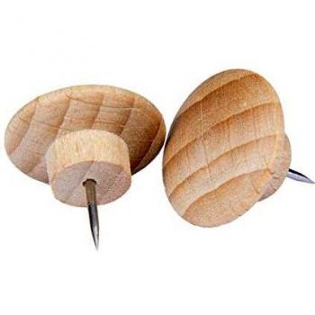 Legamaster 25pcs Wooden Push Pin Set
