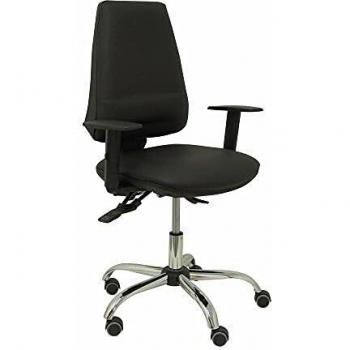 Silla de Oficina Elche S 24 P&C CRB10RL Negro
