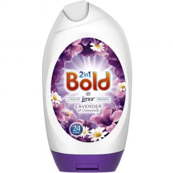 Bold2-in-1 Washing Gel Detergent Lavender&Camomile+Lenor-24W.888ml-Free delivery