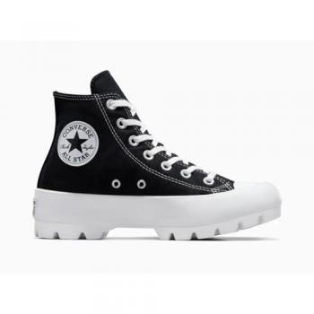 Dunkelrote Converse Chuck Taylor All Star Lugged Heel Sneakers