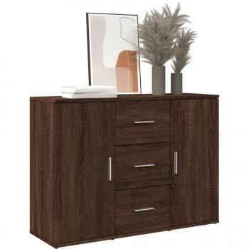 Prolenta Premium Buffet en Chêne Marron 90,5x29,5x65 Cm