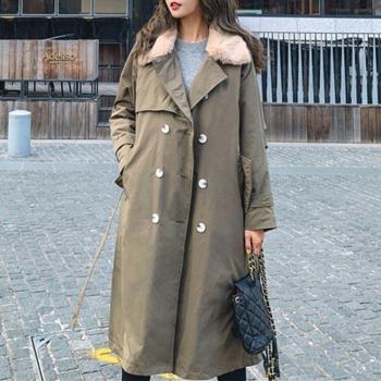 Veste d'hiver à lacets pour femmes Colorfaith