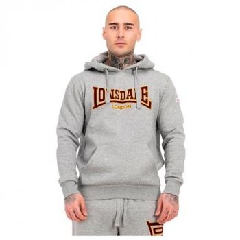 Pull à capuche Lonsdale Classic Gris (Homme)