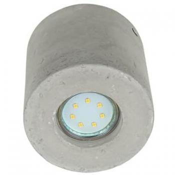 Beton Deckenleuchte Valerya GU10 Ø10cm klein