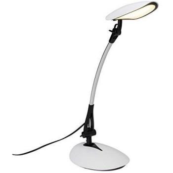 Sheldon Desk Lamp – 9 W LED, 715 Lumen, warmweiß 4000 K, Metall/PVC schwarz/weiß
