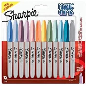 SHARPIE ROTULADOR PERMANENTE BLISTER 12 COLORES SURTIDOS MARCADOR SHARPIE