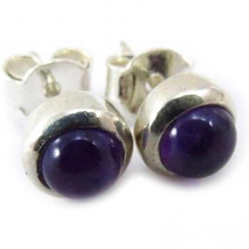 Silvershine Amethyst Lilies – Violet Charmed Earrings