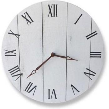 Modern 12 Inch Silent Wooden Wall Clock