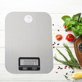 Bamboo Food Weighing Scale