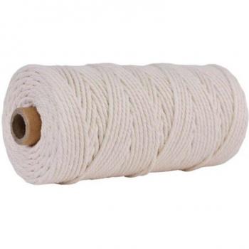 Cuerda Macramé “Luz Amarilla” 3 mm