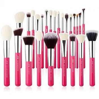 Jessup 25-teiliges Make-up-Pinsel-Set, Lidschatten und Foundation Bürsten