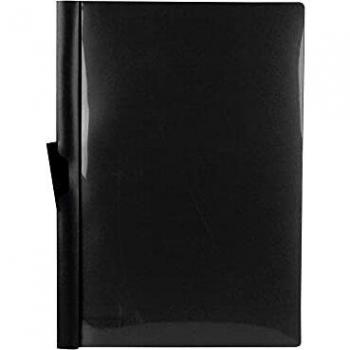 Dossier A4 Noir Pinza Lateral 60 Feuilles