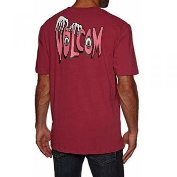 Homme Volcom T-Shirt Panic Bxy Burgundy Heather