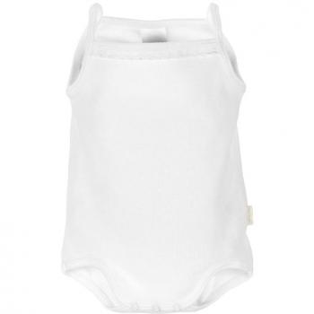 Body Spallina Interlock Taglia 12 Bianco Pizzo