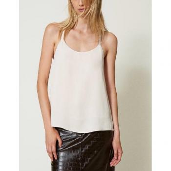 Top de Mujer en Satinado