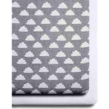 Pack Crib Fitted Sheets 44 x 80cm – Cloud Nine Design