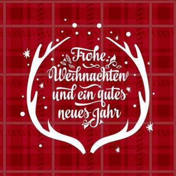 Beste Wünsche Papierserviette – 20 Stück – 33 cm