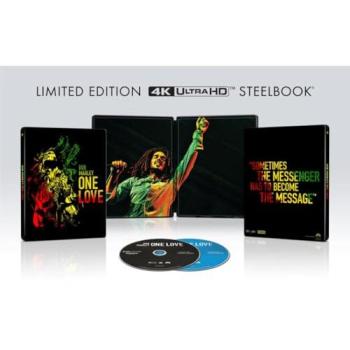 Bob Marley : One Love Édition Exclusive Steelbook 4K Ultra HD Blu‑ray