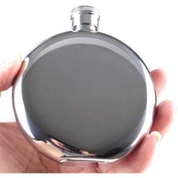 Mini bouteille inox à l’alcool – double