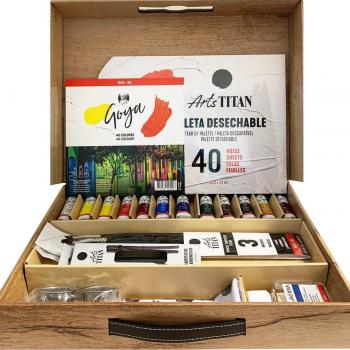 Set de 12 Tubos de Óleo Goya ArtsTitan