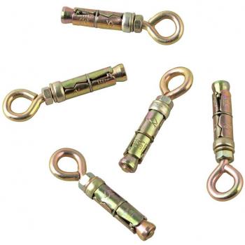 SupaFix 5‑Piece M6 Eye Bolt Anchor Set