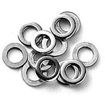 Pearl Rondelles Metal 12 pcs