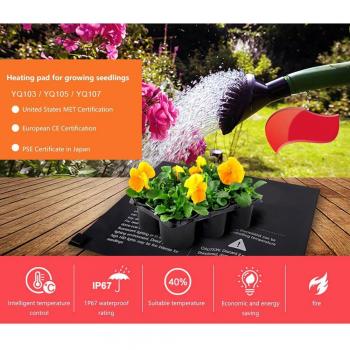 Pad thermique 20×20,75 inches – tapis de clonage et hydroponie