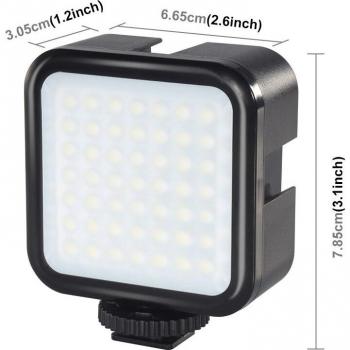 PULUZ – Lumière de studio 36 LED 5W pour caméscope