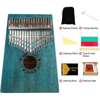Mahogany Thumb Piano 17 Keys