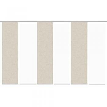 HOME WOHNIDEEN Schiebegardine Schiebegardine PIVE, Digitaldruck, Dekostoff, Seidenoptik 245x60 cm, (6 St), 100% Polyester