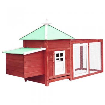 Casa de Nidos y Ponedero para Gallinas en Pino