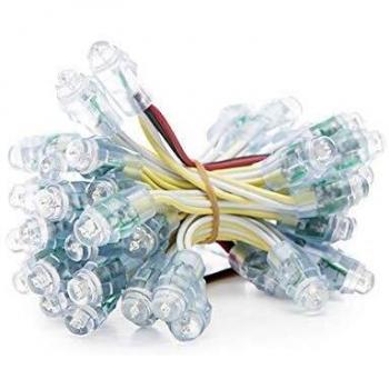 Pixel-LED 0,1 W 2 lm 12 mm 5 V Epistar (50 Stück) Gelb 50.000 Std