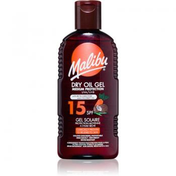 Malibu Aceite Bronceador Gel Seco SPF15 con Caroteno 200ml