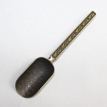 Long Handle Retro Copper Tea Spoons