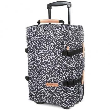 Eastpak Tranverz 42L Maleta Negro con Motivo Curls