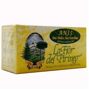 Flor Pirineo Anís Verde Estrellado Infusión 25 Bolsitas
