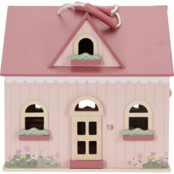 Kleinformatiges Puppenhaus aus Holz von LITTLE DUTCH