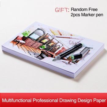 Premium 100 Sheets A4 Art Supplies Marker Paper