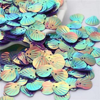 300pcs 13mm Gold Shell Sequins for Wedding Confetti and Crafts
