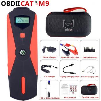 OBDIICAT M9 Safety Hammer Jump Starter