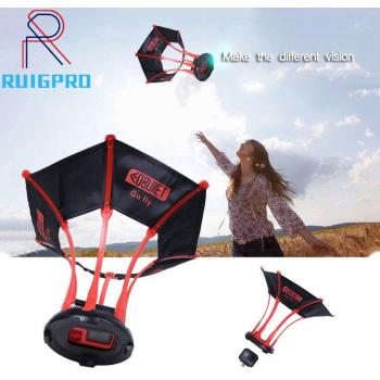 Accesorio Vista Aérea Paracaídas Negro GoPro 5