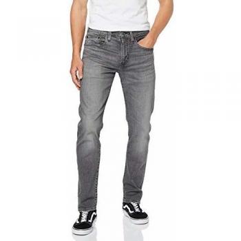 Levi's 502 Pantalón Regular Taper, Gris para Hombre