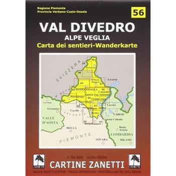 Alpe Veglia. Val Divedro 1:30.000