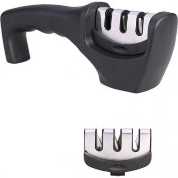 Ceramic and Tungsten Steel Knife Sharpener