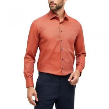 Eterna Langarmhemd MODERN FIT terracotta Größe 40